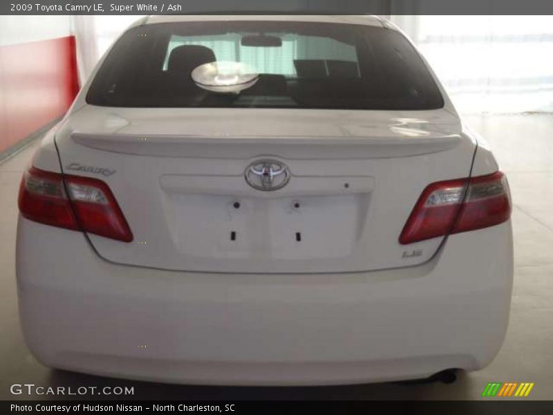 Super White / Ash 2009 Toyota Camry LE