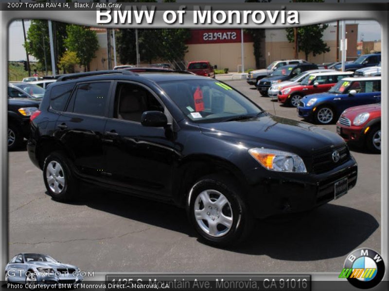 Black / Ash Gray 2007 Toyota RAV4 I4