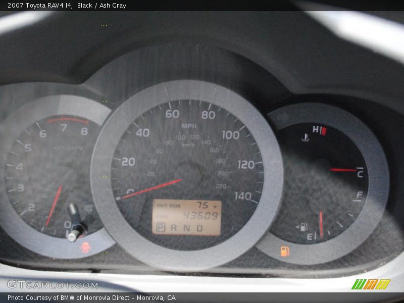 Black / Ash Gray 2007 Toyota RAV4 I4