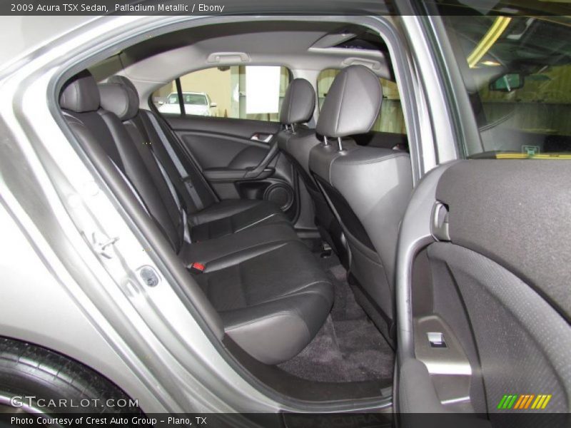 Palladium Metallic / Ebony 2009 Acura TSX Sedan