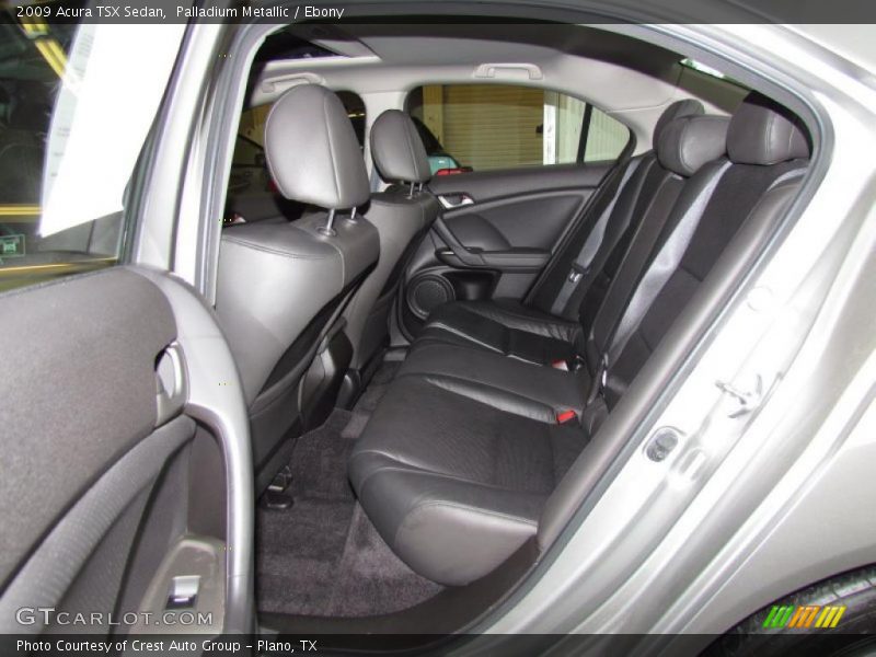 Palladium Metallic / Ebony 2009 Acura TSX Sedan