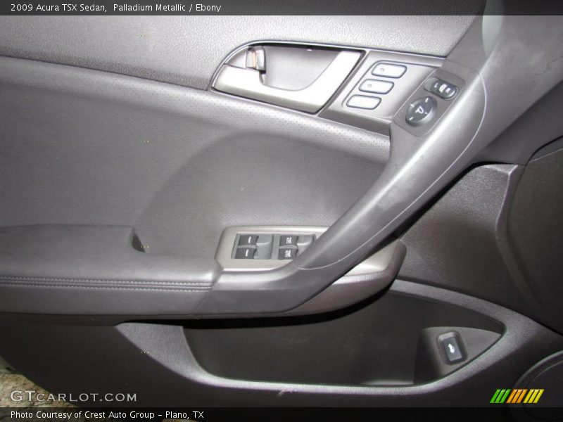 Palladium Metallic / Ebony 2009 Acura TSX Sedan