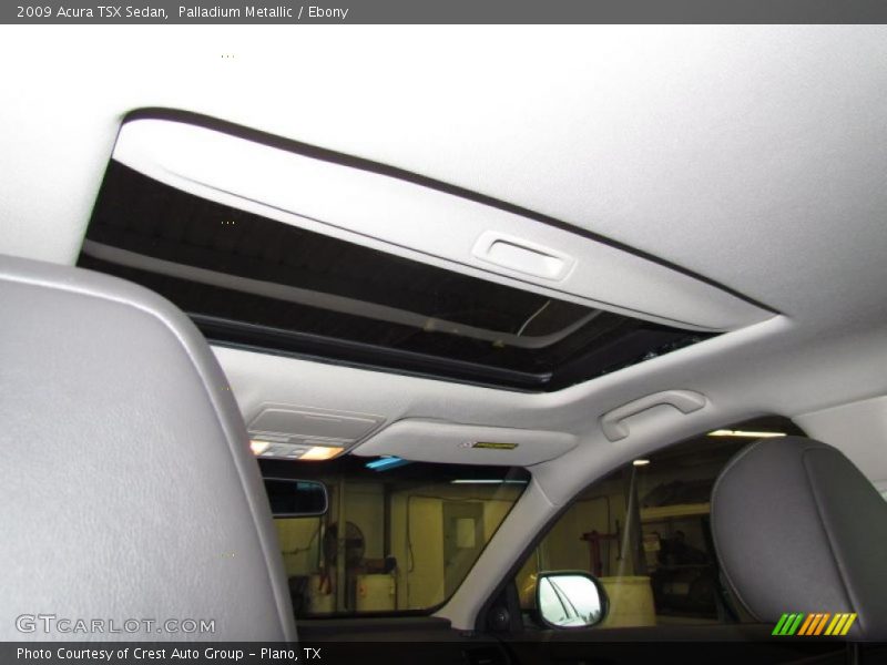 Palladium Metallic / Ebony 2009 Acura TSX Sedan