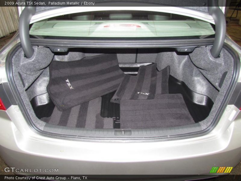 Palladium Metallic / Ebony 2009 Acura TSX Sedan