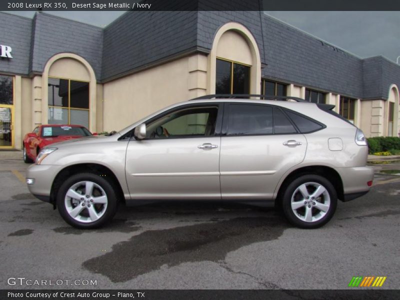Desert Sage Metallic / Ivory 2008 Lexus RX 350