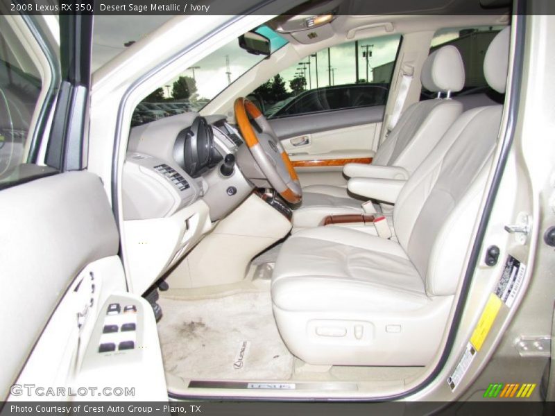 Desert Sage Metallic / Ivory 2008 Lexus RX 350