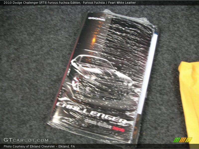Books/Manuals of 2010 Challenger SRT8 Furious Fuchsia Edition