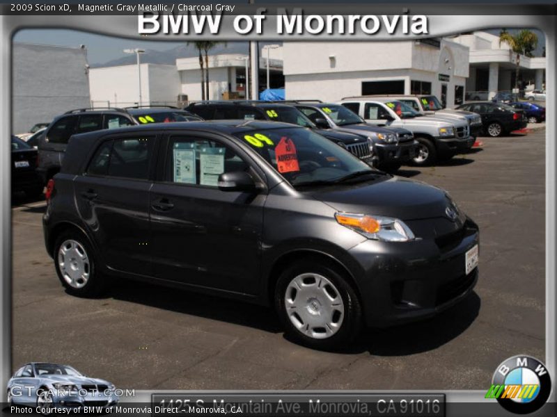 Magnetic Gray Metallic / Charcoal Gray 2009 Scion xD