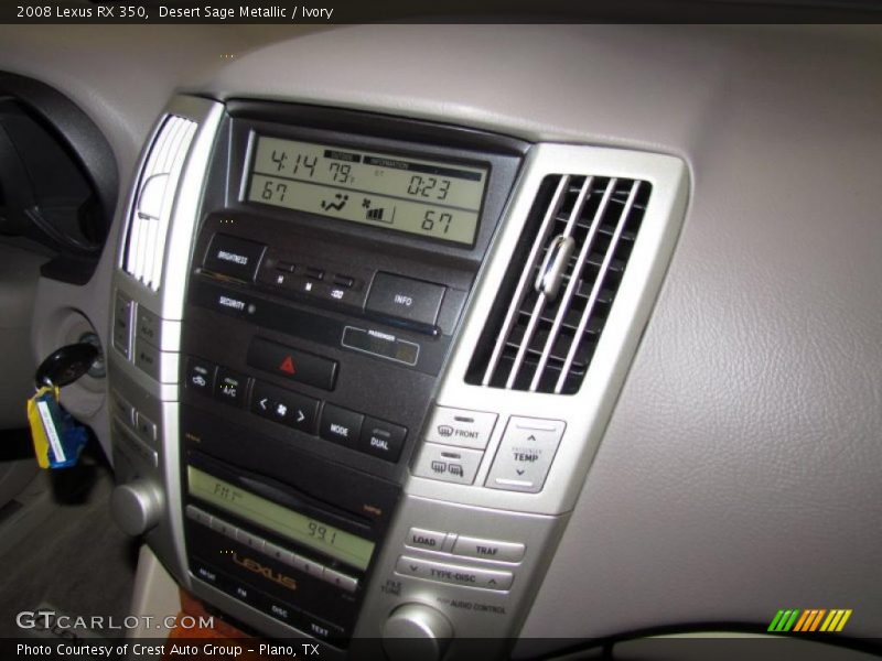 Desert Sage Metallic / Ivory 2008 Lexus RX 350