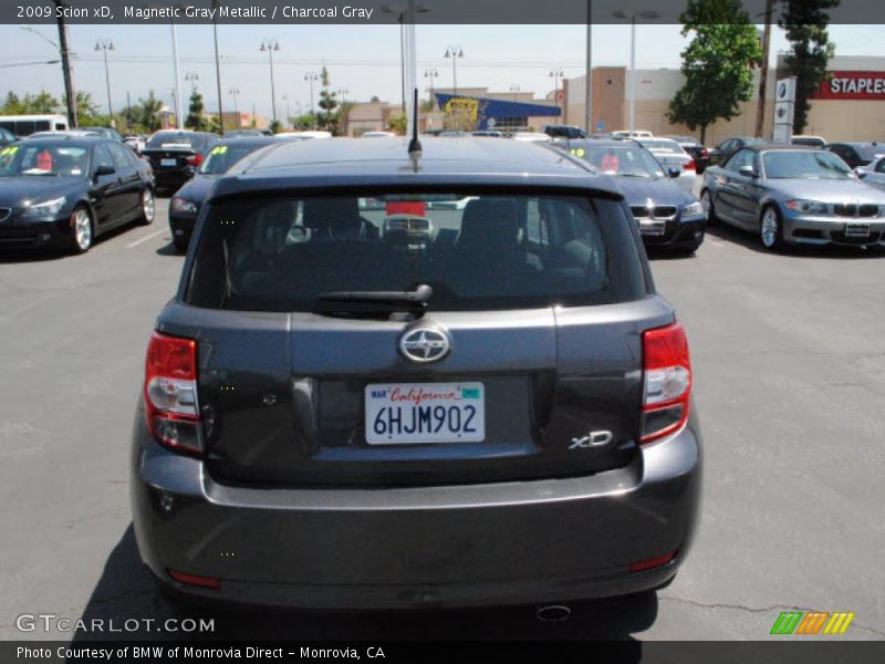 Magnetic Gray Metallic / Charcoal Gray 2009 Scion xD