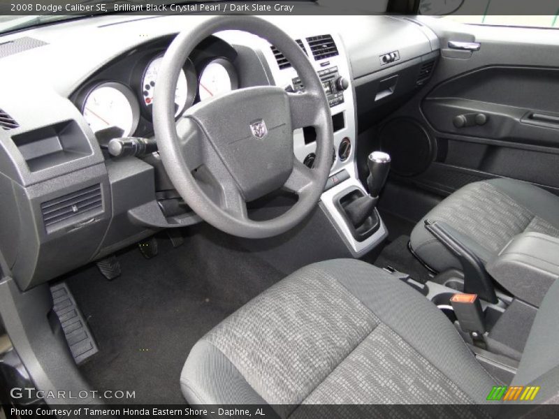 Dark Slate Gray Interior - 2008 Caliber SE 