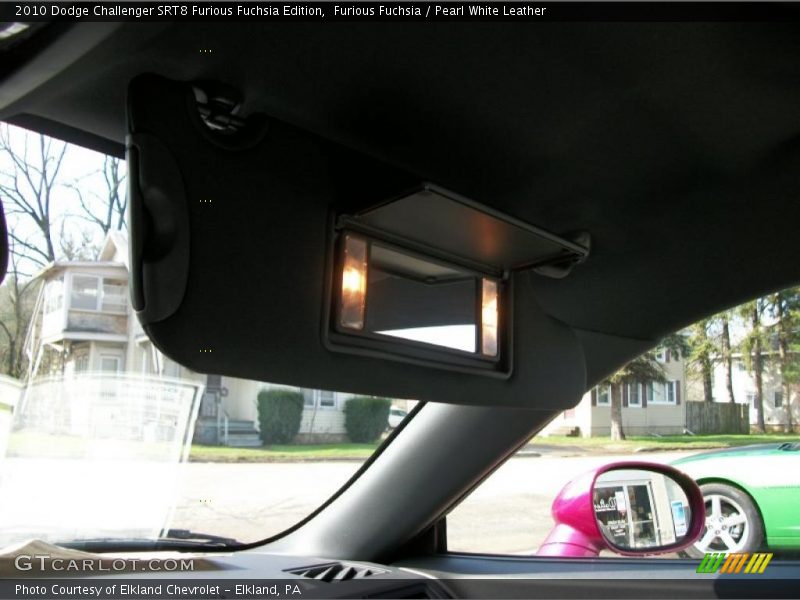 Furious Fuchsia / Pearl White Leather 2010 Dodge Challenger SRT8 Furious Fuchsia Edition