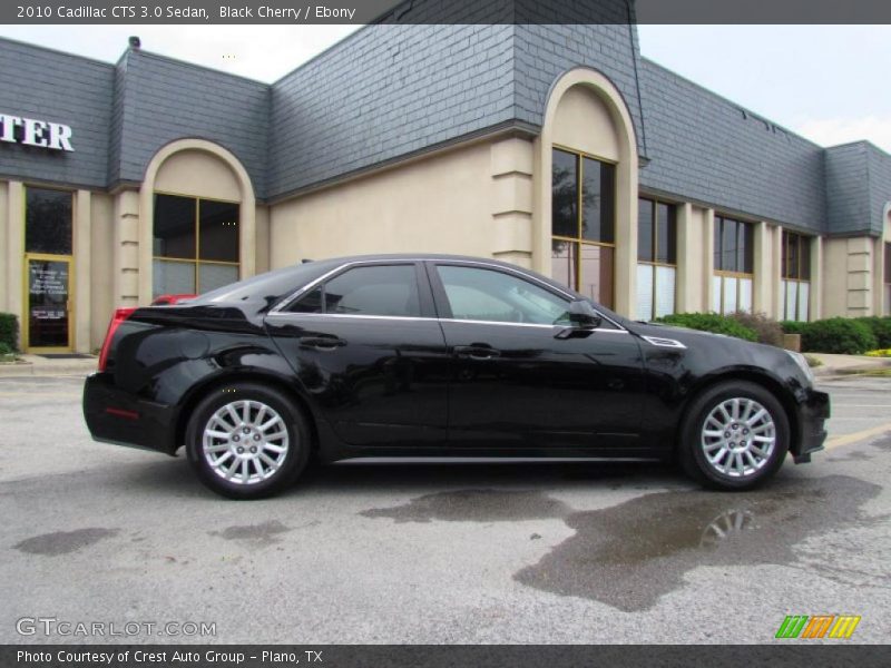 Black Cherry / Ebony 2010 Cadillac CTS 3.0 Sedan