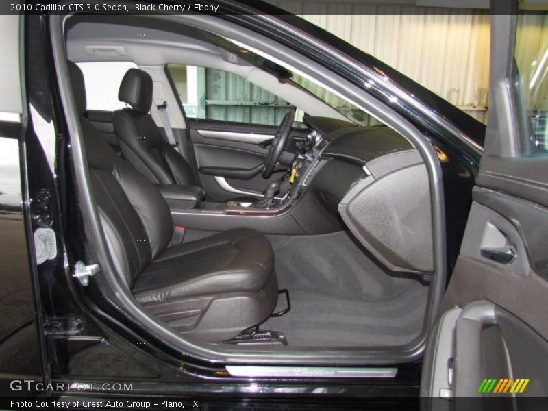  2010 CTS 3.0 Sedan Ebony Interior