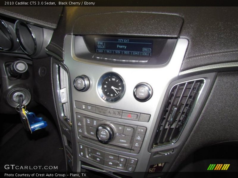 Black Cherry / Ebony 2010 Cadillac CTS 3.0 Sedan