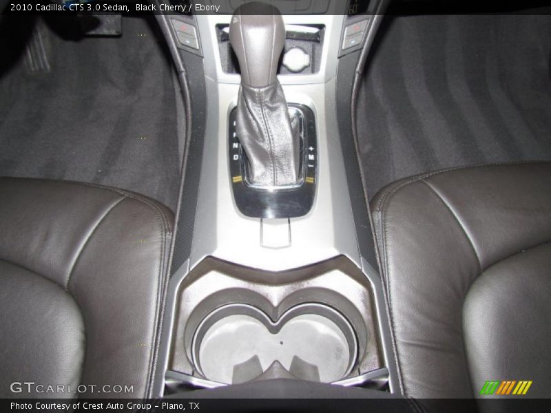 Black Cherry / Ebony 2010 Cadillac CTS 3.0 Sedan