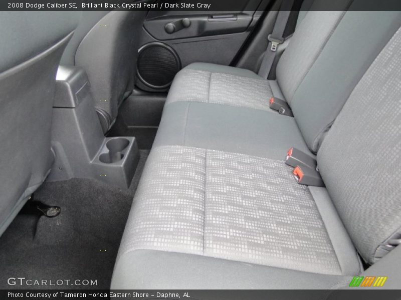 Brilliant Black Crystal Pearl / Dark Slate Gray 2008 Dodge Caliber SE