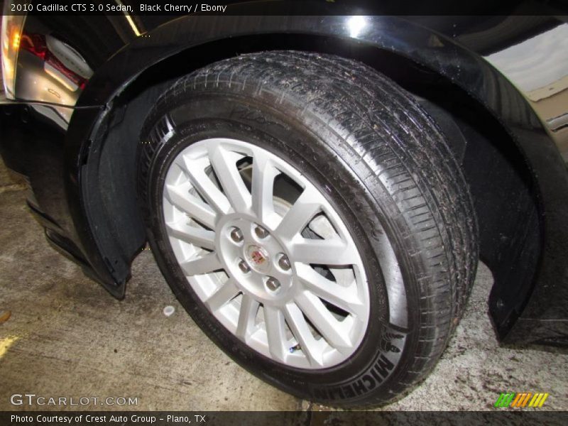Black Cherry / Ebony 2010 Cadillac CTS 3.0 Sedan