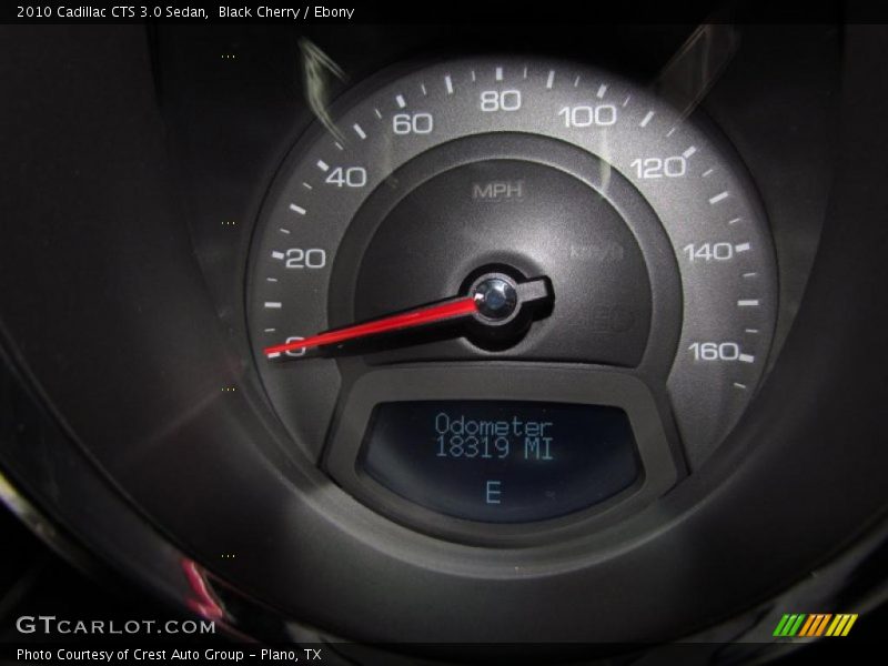 Black Cherry / Ebony 2010 Cadillac CTS 3.0 Sedan