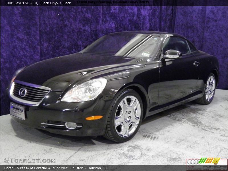Black Onyx / Black 2006 Lexus SC 430