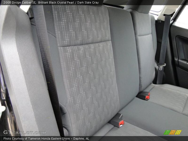 Brilliant Black Crystal Pearl / Dark Slate Gray 2008 Dodge Caliber SE