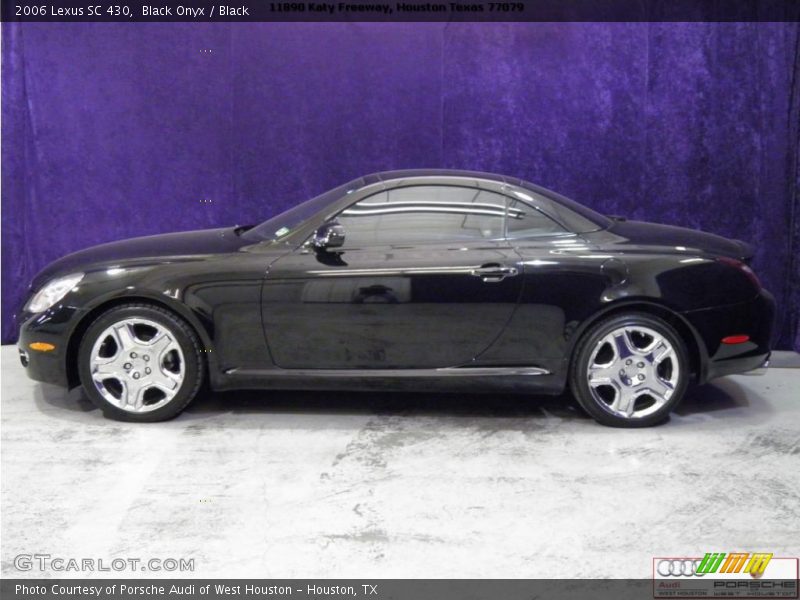 Black Onyx / Black 2006 Lexus SC 430