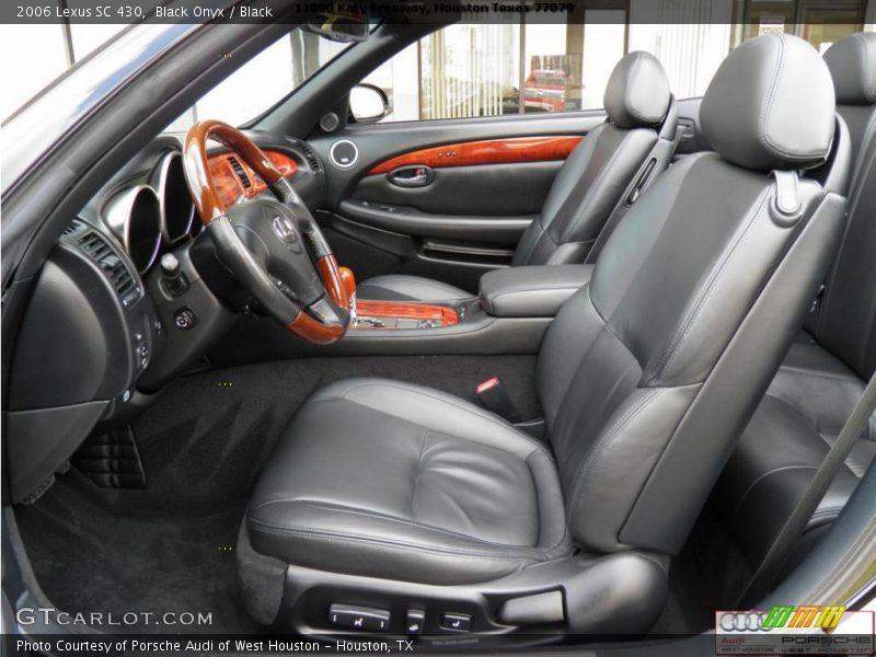 Black Onyx / Black 2006 Lexus SC 430