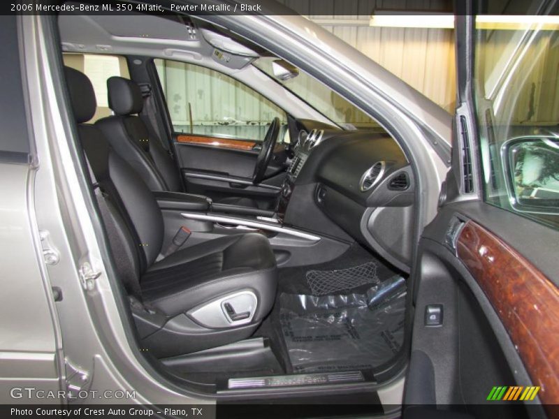 Pewter Metallic / Black 2006 Mercedes-Benz ML 350 4Matic