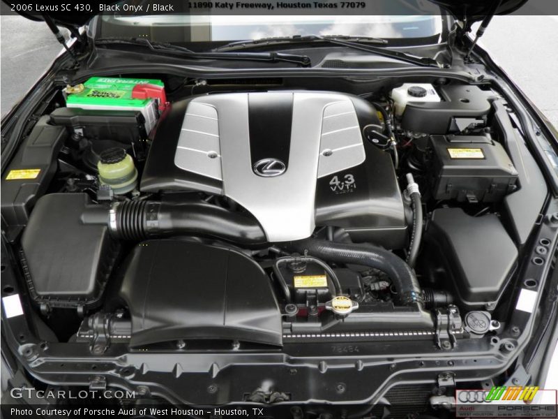 Black Onyx / Black 2006 Lexus SC 430