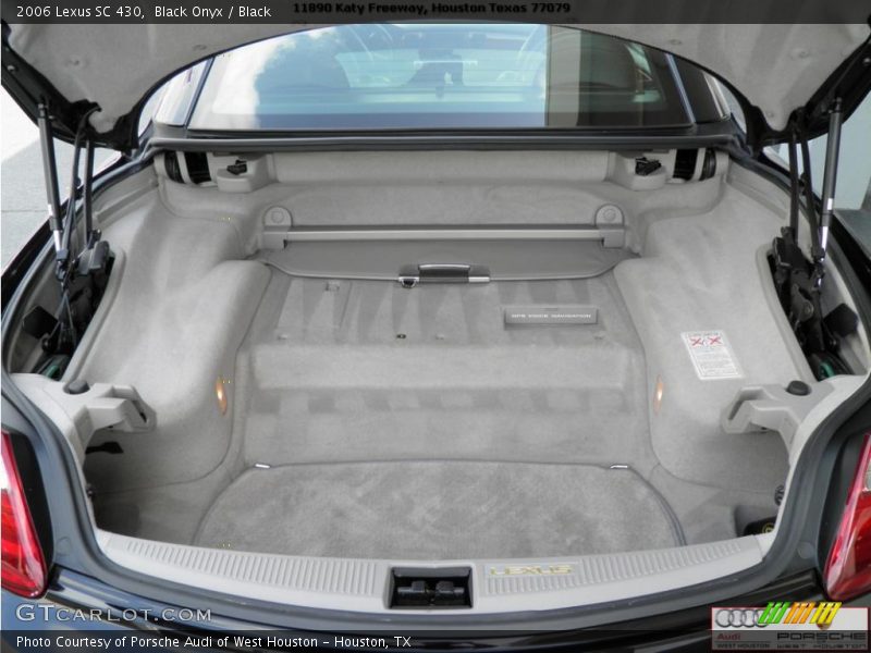 Black Onyx / Black 2006 Lexus SC 430
