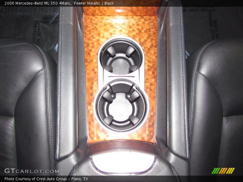 Pewter Metallic / Black 2006 Mercedes-Benz ML 350 4Matic