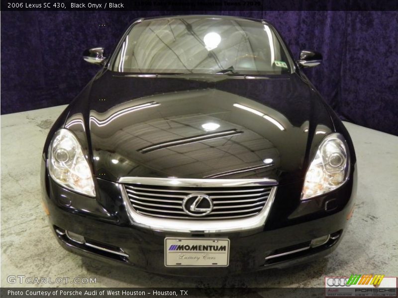Black Onyx / Black 2006 Lexus SC 430