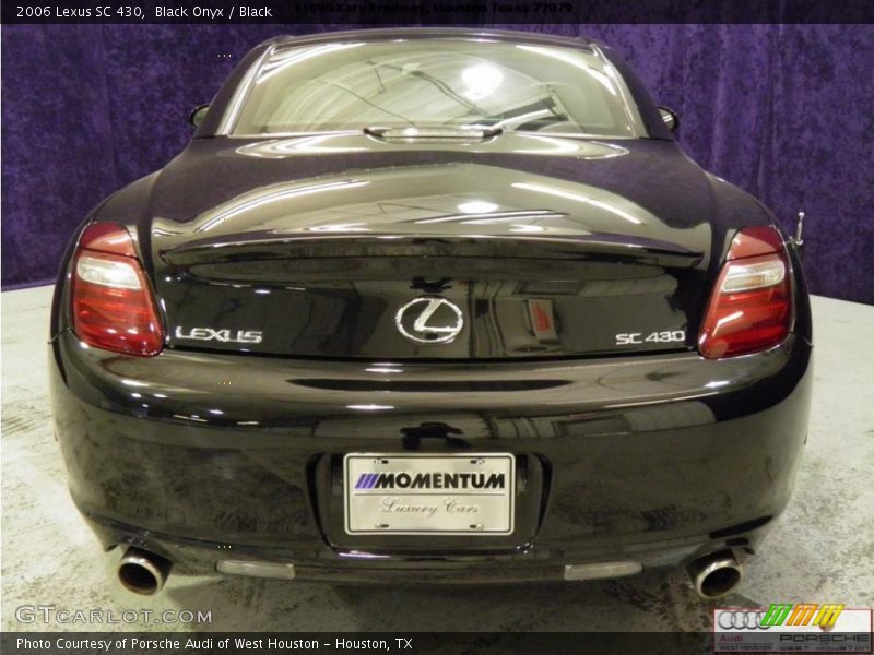 Black Onyx / Black 2006 Lexus SC 430
