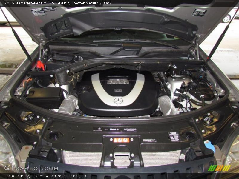 Pewter Metallic / Black 2006 Mercedes-Benz ML 350 4Matic