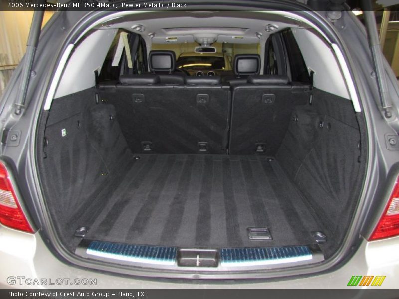 Pewter Metallic / Black 2006 Mercedes-Benz ML 350 4Matic