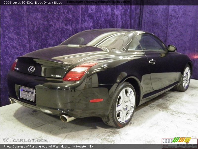 Black Onyx / Black 2006 Lexus SC 430