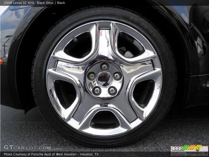Black Onyx / Black 2006 Lexus SC 430