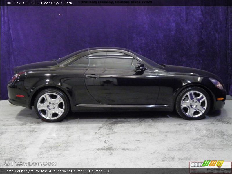 Black Onyx / Black 2006 Lexus SC 430