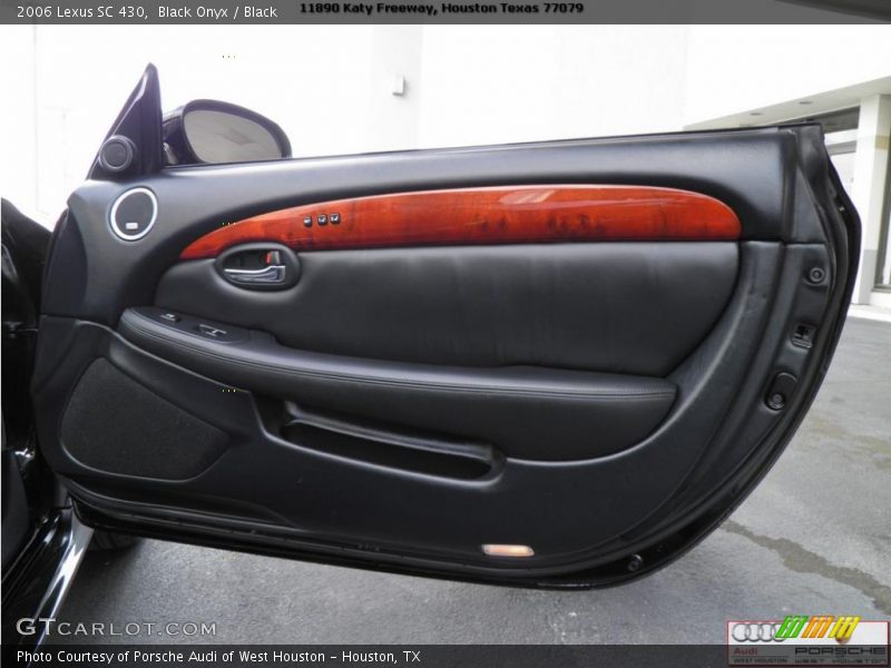 Black Onyx / Black 2006 Lexus SC 430