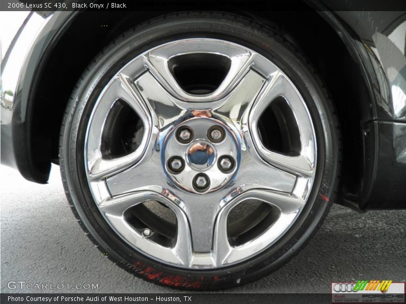Black Onyx / Black 2006 Lexus SC 430