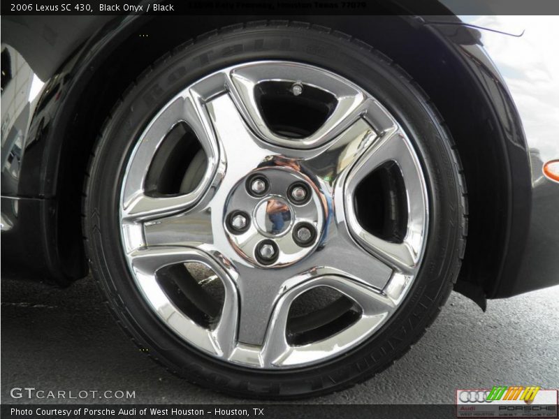 Black Onyx / Black 2006 Lexus SC 430