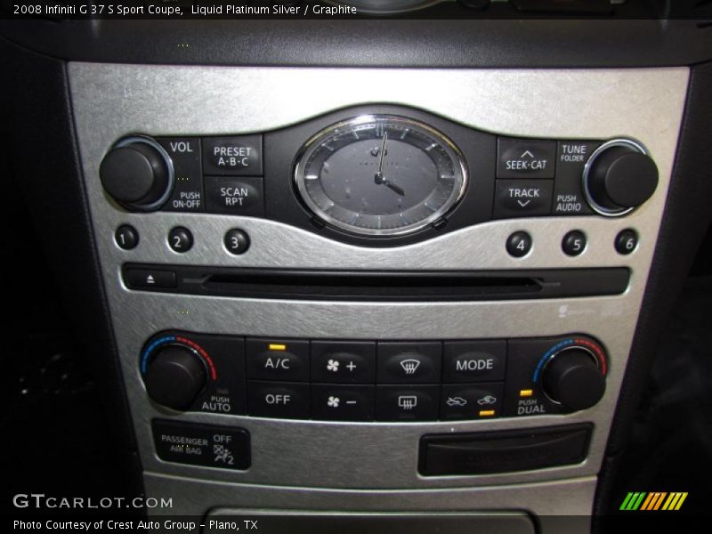 Liquid Platinum Silver / Graphite 2008 Infiniti G 37 S Sport Coupe