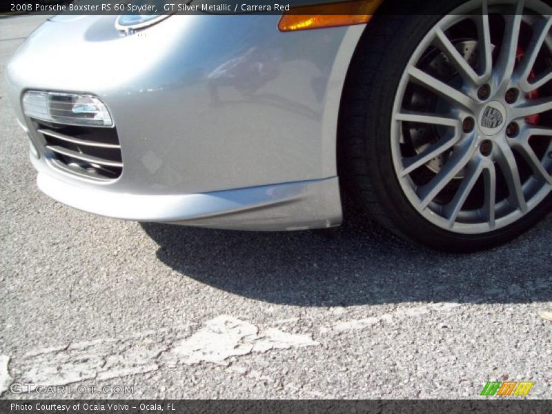 GT Silver Metallic / Carrera Red 2008 Porsche Boxster RS 60 Spyder