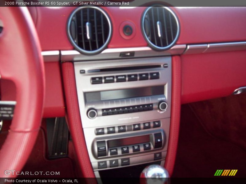 GT Silver Metallic / Carrera Red 2008 Porsche Boxster RS 60 Spyder