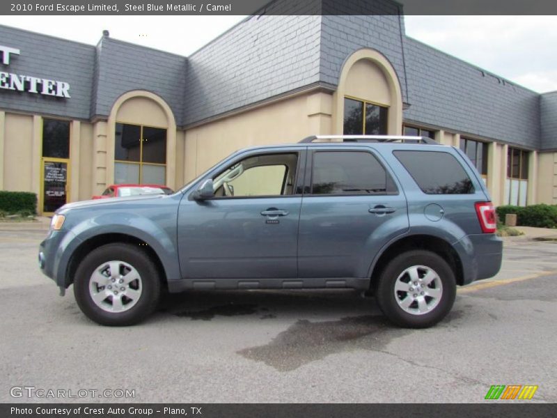 Steel Blue Metallic / Camel 2010 Ford Escape Limited