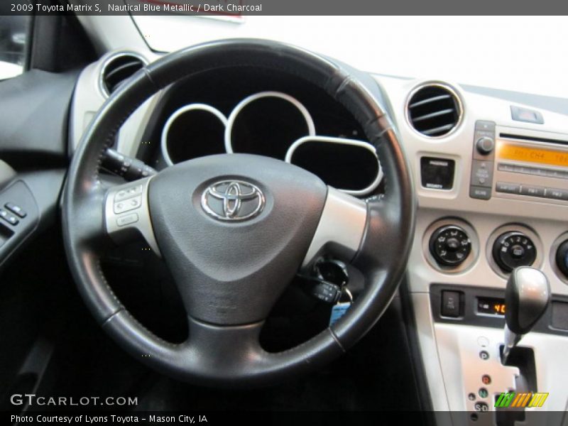 Nautical Blue Metallic / Dark Charcoal 2009 Toyota Matrix S