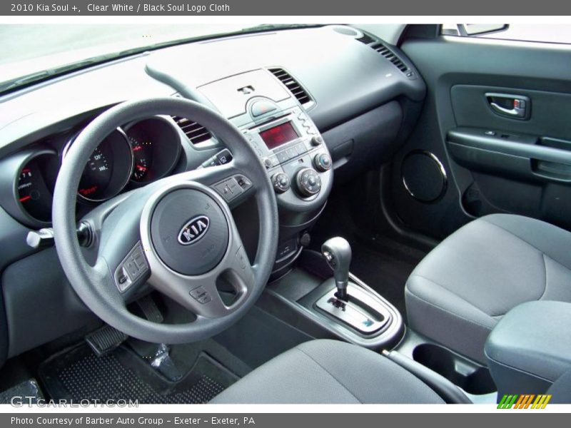 Black Soul Logo Cloth Interior - 2010 Soul + 