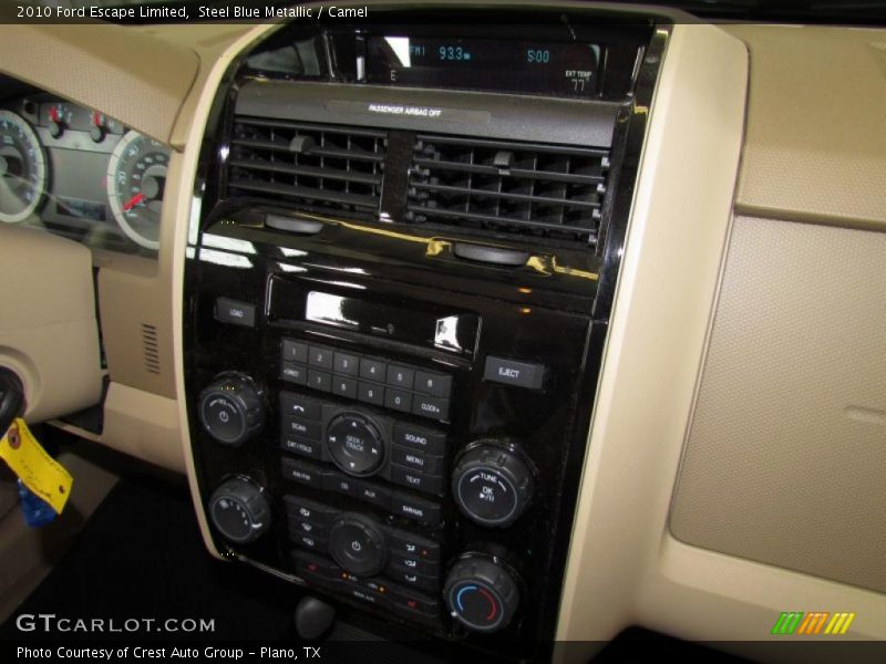 Controls of 2010 Escape Limited