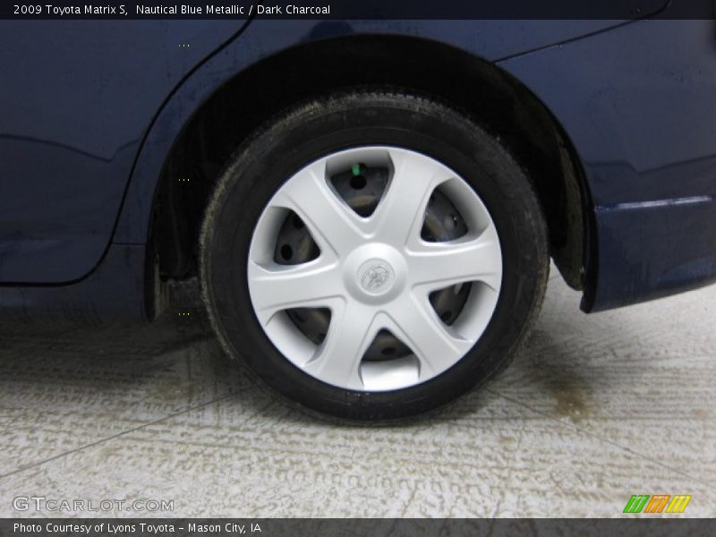 Nautical Blue Metallic / Dark Charcoal 2009 Toyota Matrix S