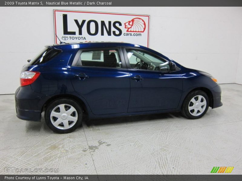 Nautical Blue Metallic / Dark Charcoal 2009 Toyota Matrix S